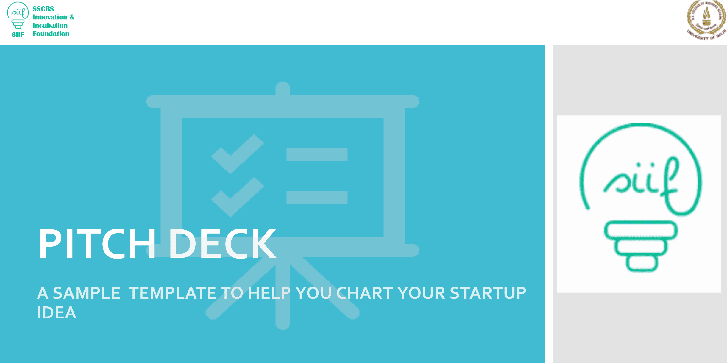 Sample Pitch Deck